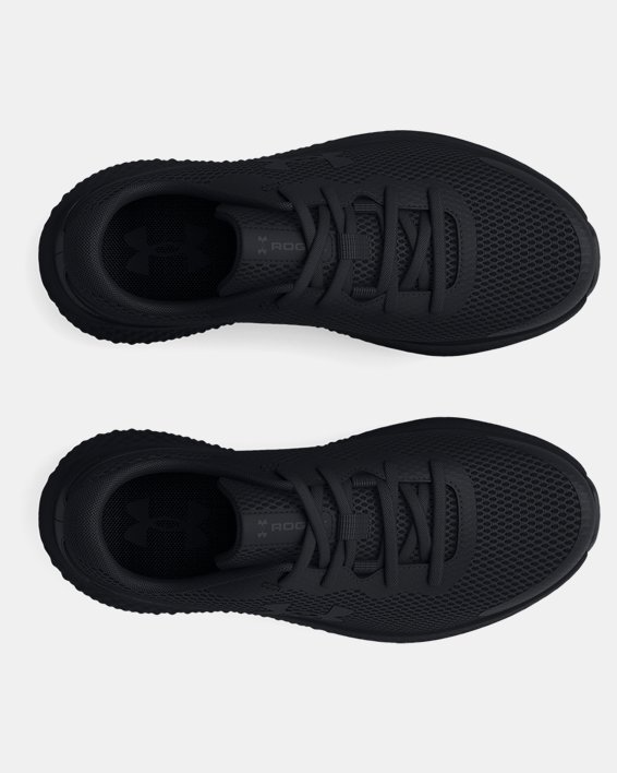 Boys' Pre-School UA Rogue 3 AL Running Shoes in Black image number 2